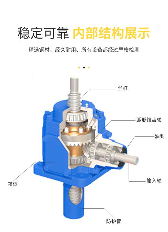 TP渦輪絲桿升降機